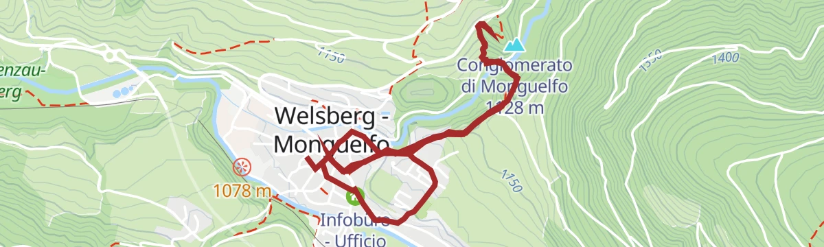Route map: Sulle orme di Paul Troger a Monguelfo